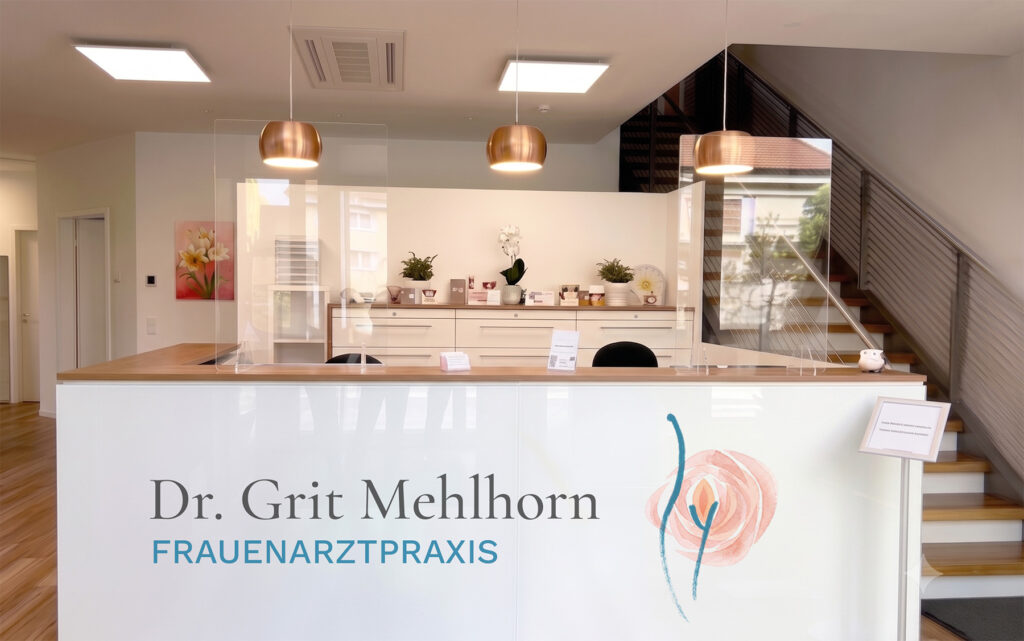 Empfangstresen Dr. Grit Mehlhorn